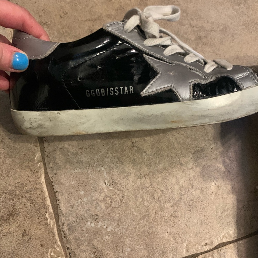 golden goose sneakers! Like new!